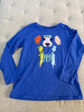 EUC TEA COLLECTION LONG SLEEVE BLUE ANATOLIAN SHEPHERD, TEE DOG TSHIRT